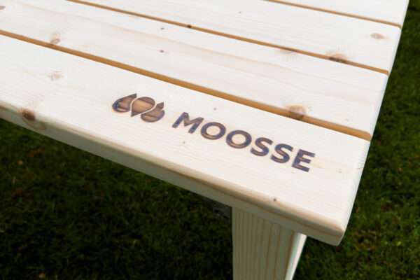 MOOSSE cederhouten opklap bank