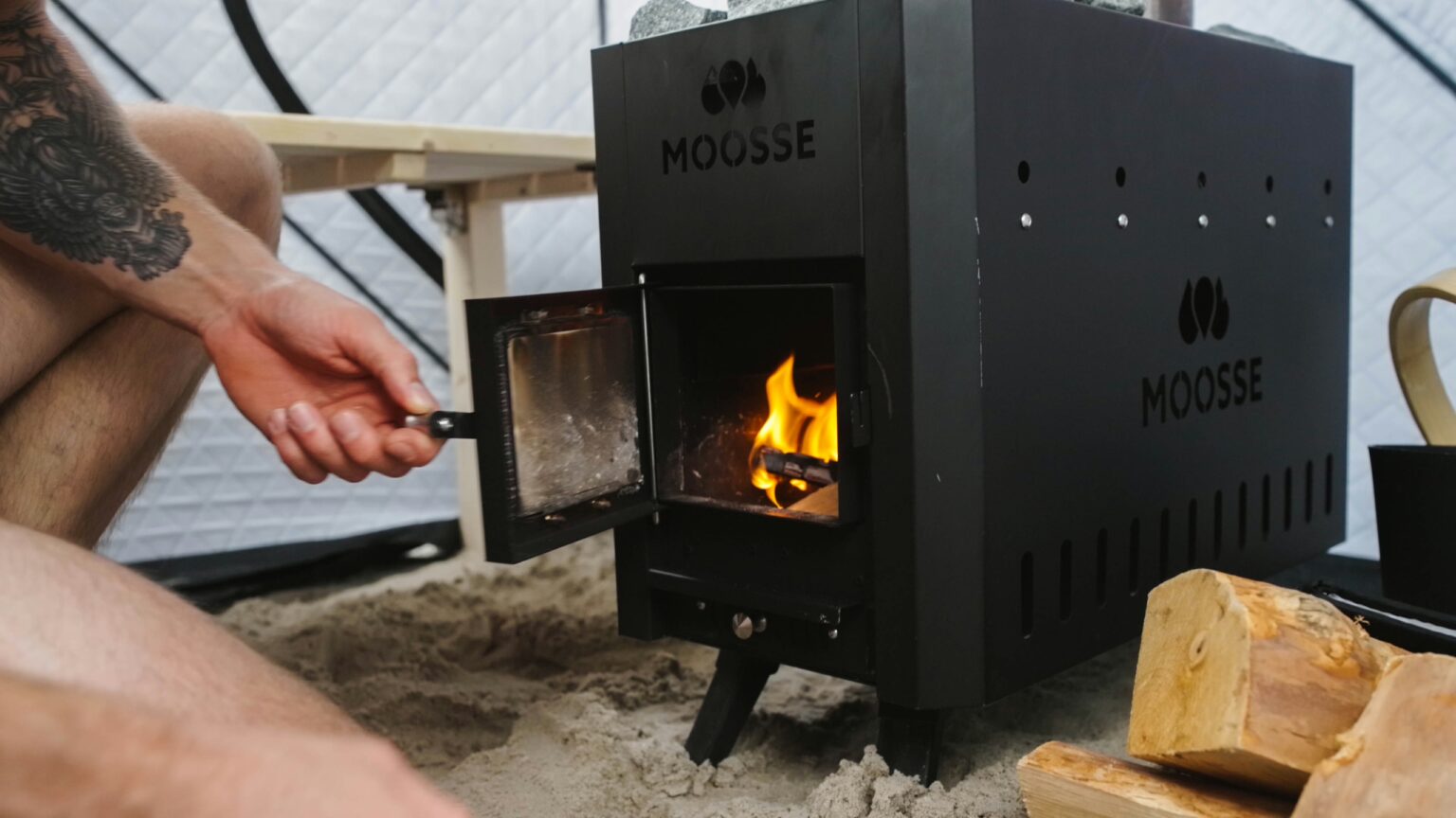 MOOSSE houtgestookte oven